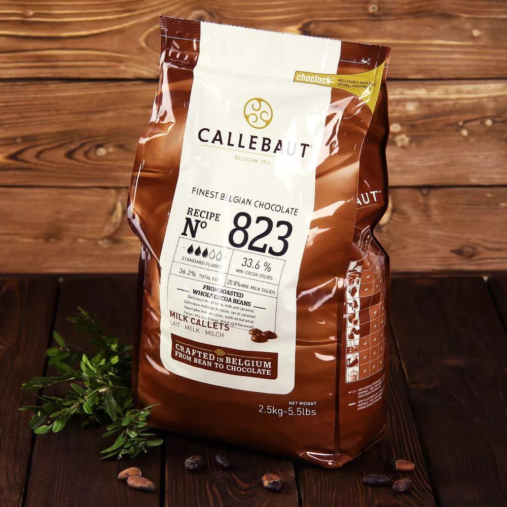 Молочный шоколад Callebaut Select 33,6% (нат.ваниль) 2,5 кг