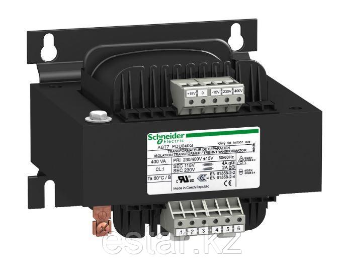 Защитный и изолирующий трансформатор 2x115В  630 В•А