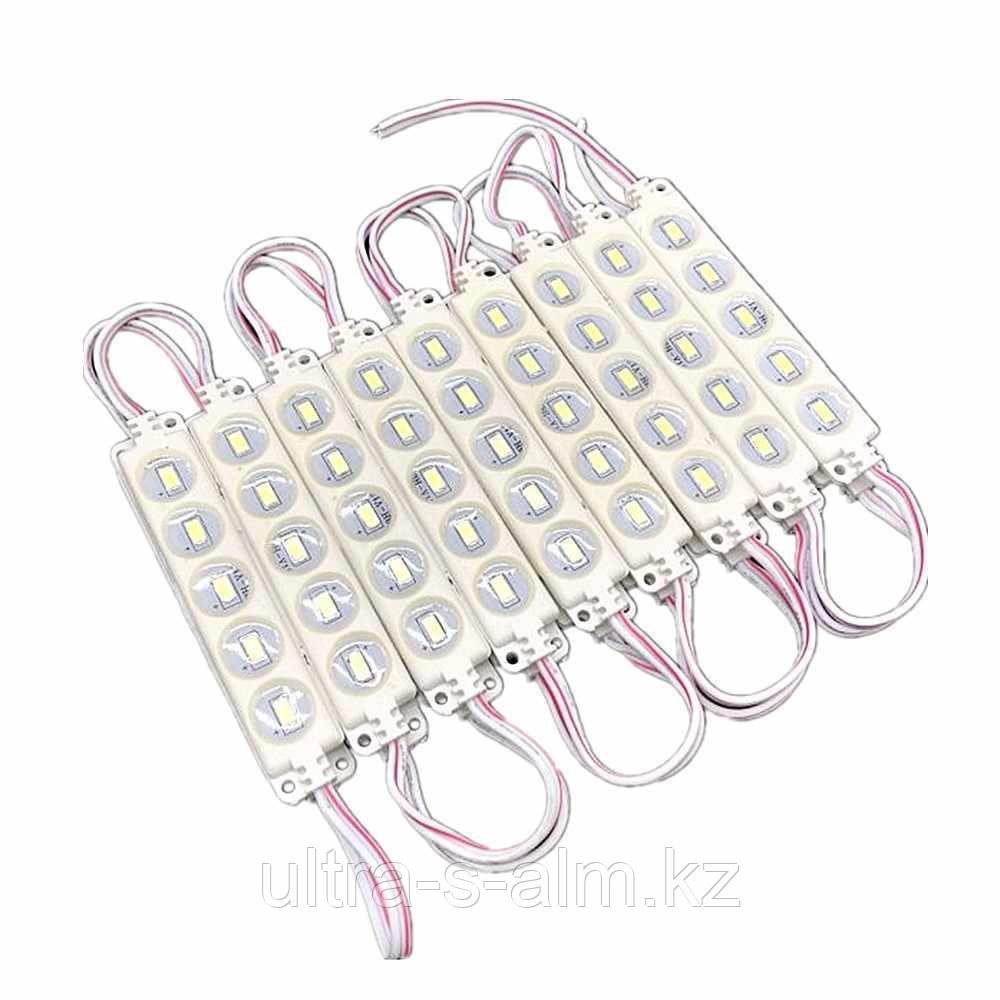 Светодиодный модуль 5LED9517-5730 (IP67) 2W, цвет белый