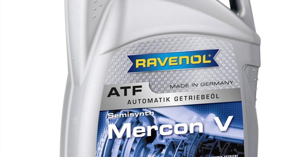 Трансмиссионное масло RAVENOL Mercon V 1литр - фото 1 - id-p75735369