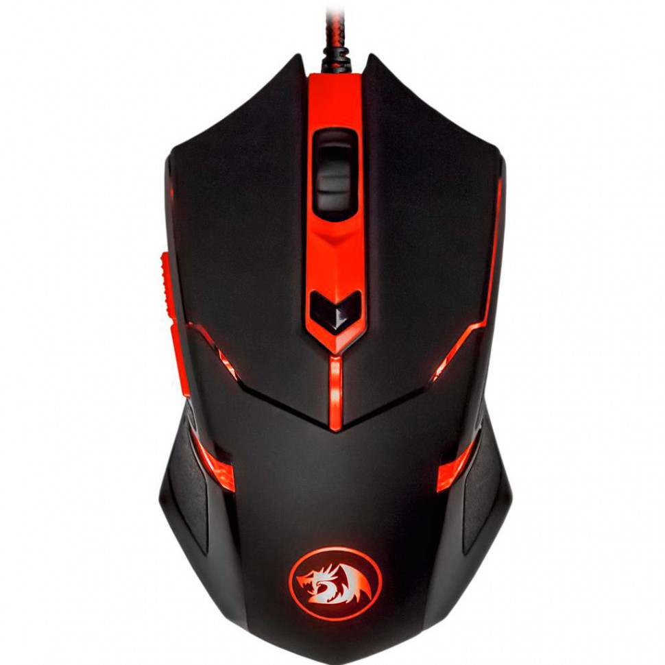 Мышь игровая Defender Centrophorus комбинированный (черный+красный)
