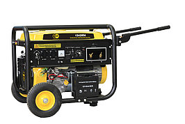 Генератор сварочный TOR TR220EW 5,0кВт 220В 25л
с кнопкой запуска и колесами