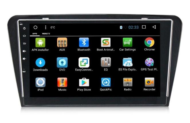 ANDROID 8.1.0 Skoda Octavia A7 HD ЭКРАН 1024-600 ПРОЦЕССОР 8 ЯДЕР (OCTA CORE), фото 2