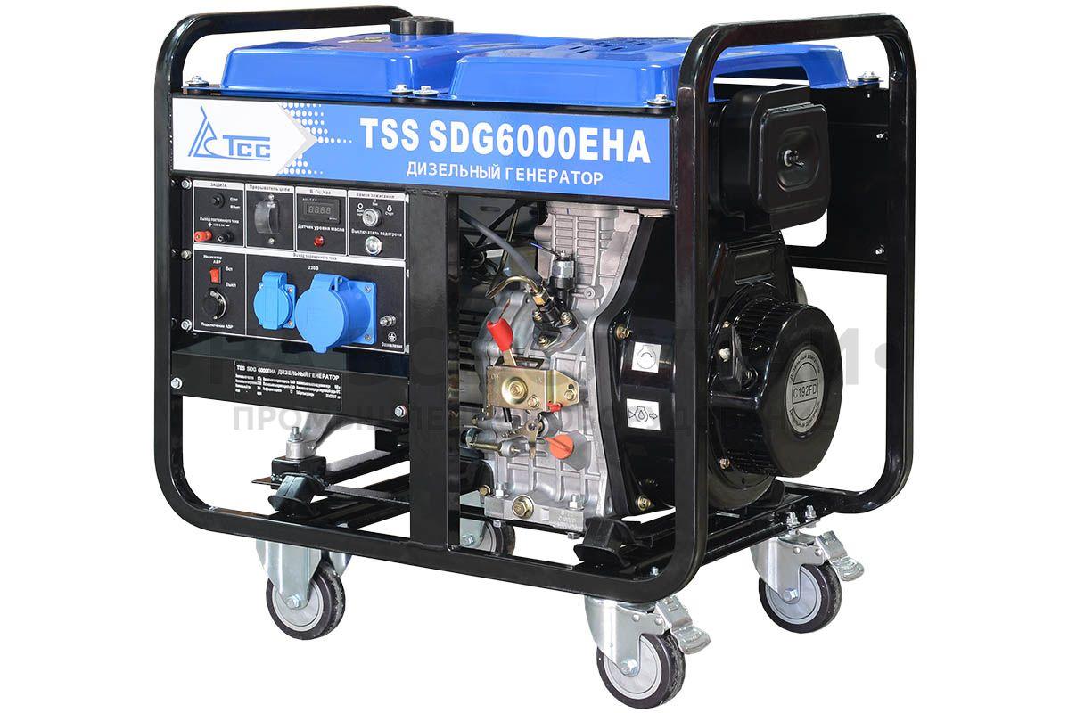 Дизель генератор TSS SDG 6000EHA - фото 1 - id-p75761914
