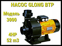 Насос Glong BTP 3000 для бассейна без префильтра (Производительность 52 м3/ч)