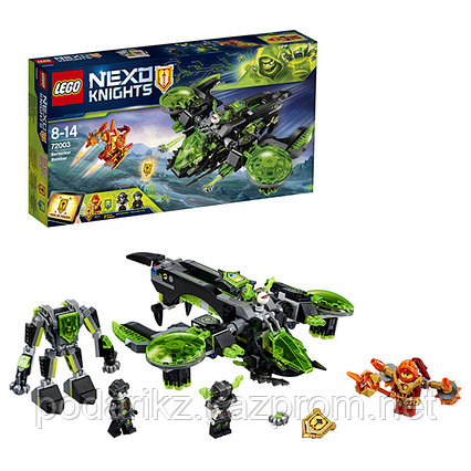 Конструктор  Lego Nexo Knights Неистовый бомбардировщик 72003