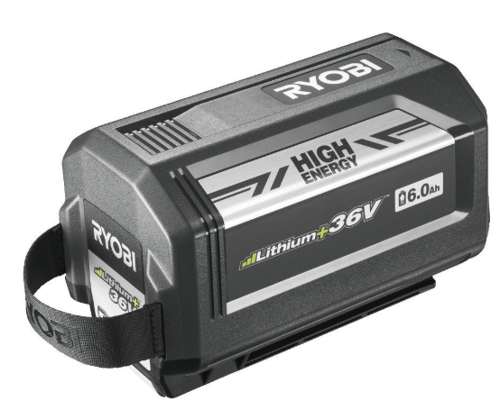 Аккумулятор 6.0 Ач Ryobi RY36B60A High Energy - фото 1 - id-p75766616