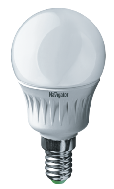 Лампа NLL-P-G45-5-230-6,5K-E14 61 252 Navigator - фото 1 - id-p75505054