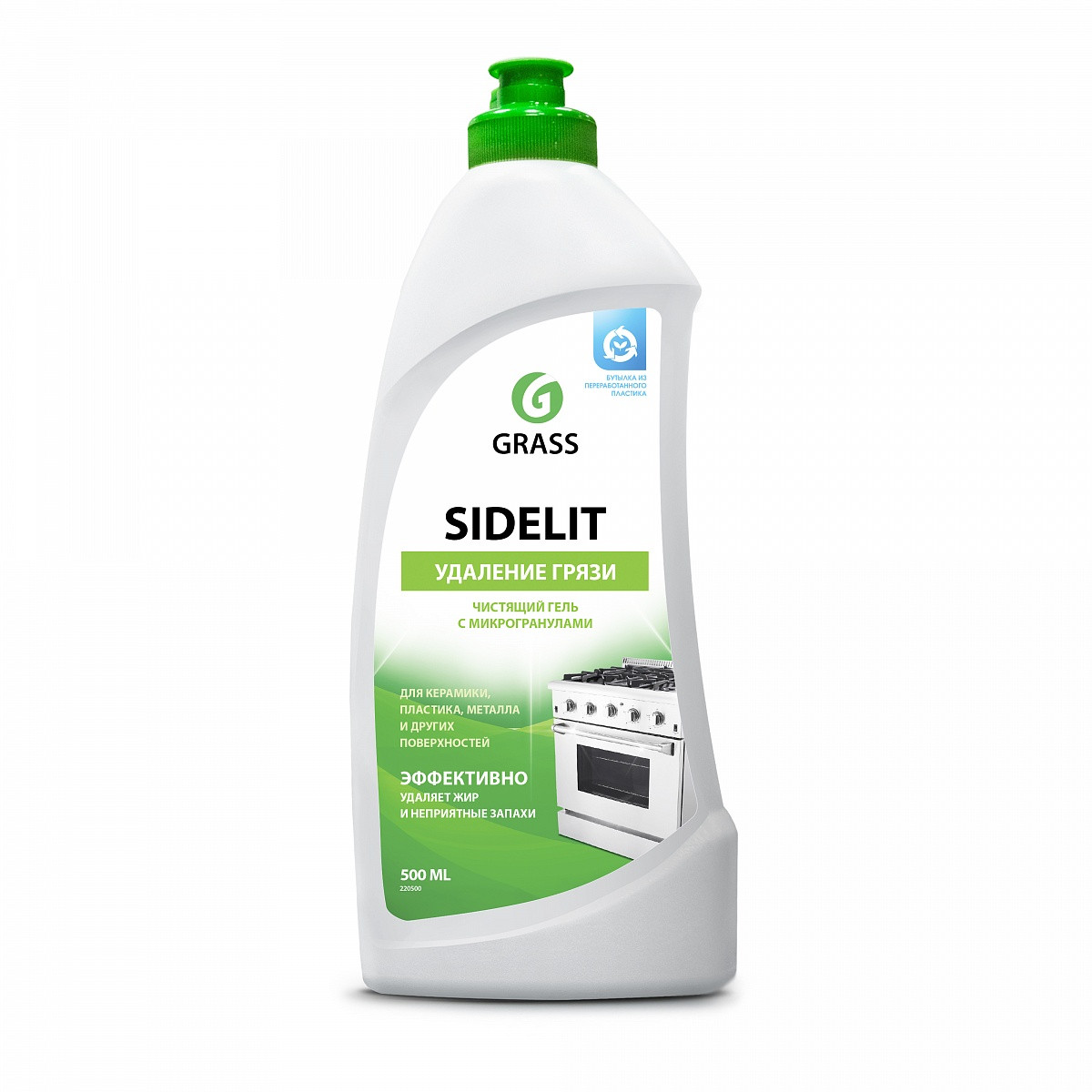 Чистящий крем для кухни и ванной комнаты "Sidelit" (флакон 500 мл)