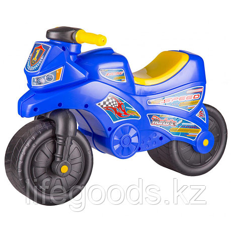 Каталка детская "Мотоцикл", Синий, М6787, фото 2