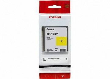 Картридж CANON/PFI-120 Yellow/Струйный/желтый/130 мл | [оригинал]