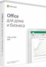 Программное обеспечение Microsoft/MS Office Home and Business 2019 Russian Kazakhstan Only Medialess