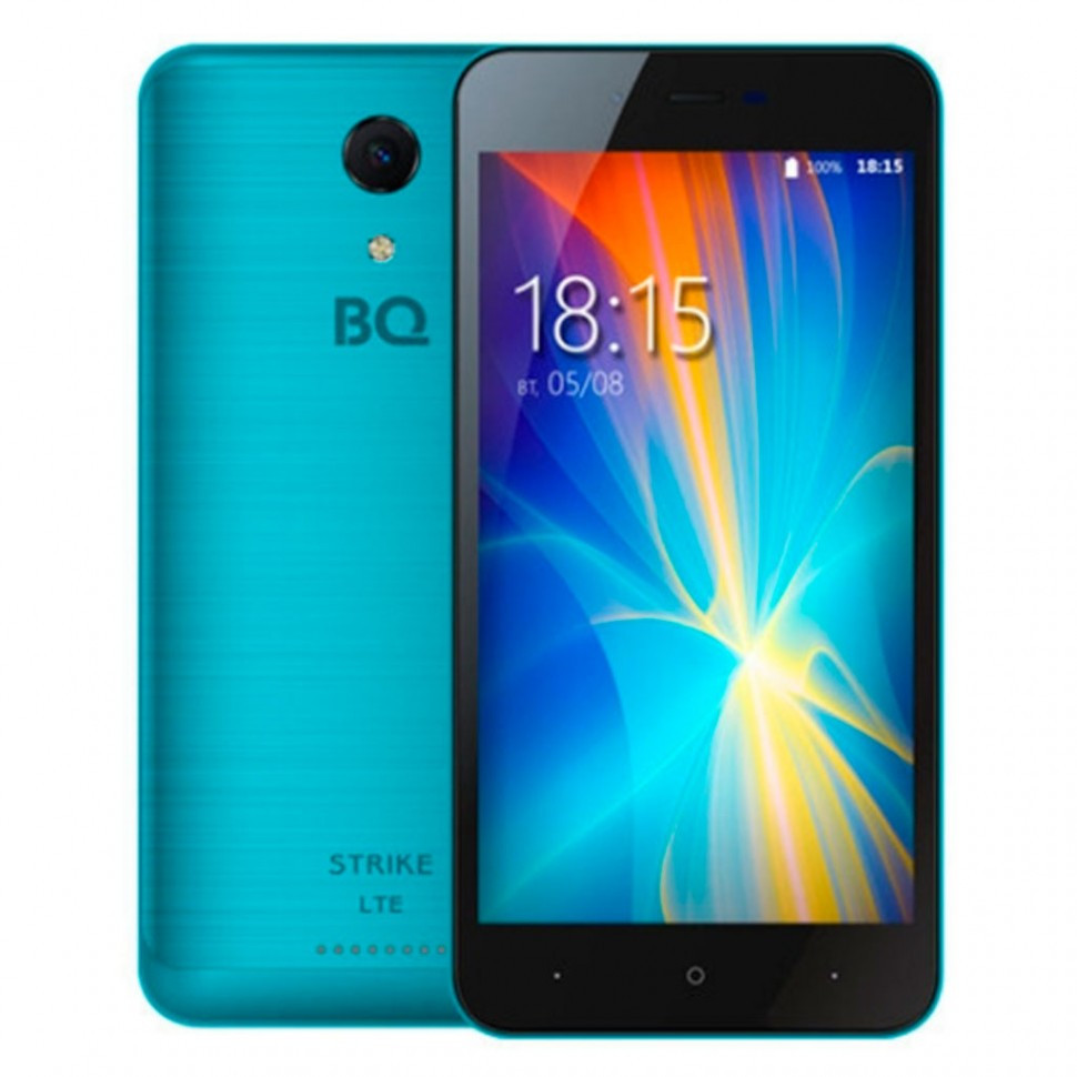 Смартфон BQ-5044 Strike LTE Синий Шлифованный
