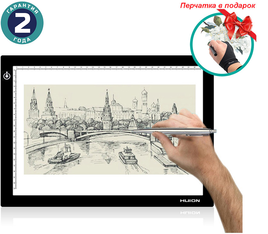 LED планшет (светокопировальный) Huion L4S
