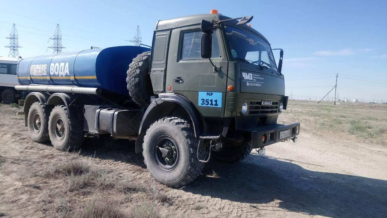 Водовоз техвода КАМАЗ 65115 12м3