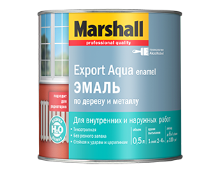 Водная эмаль Export Aqua белая глянцевая