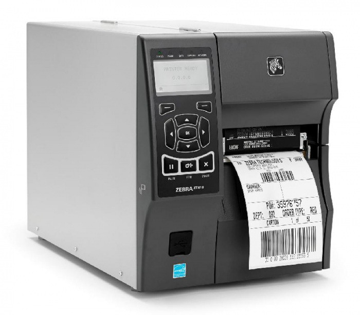 Термотрансферный принтер ZEBRA ZT410.4 (203 dpi), фото 1