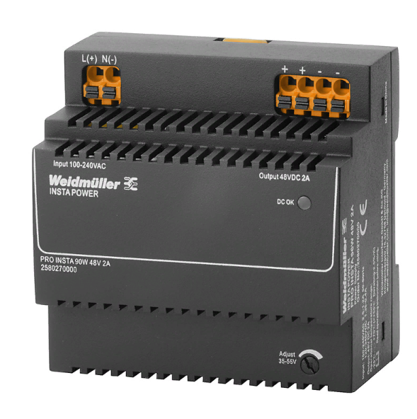 Источник питания PRO INSTA 96W 48V 2A, 1-фазные