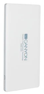 Портативный аккумулятор Canyon CNS-TPBP5W 5000mAh (White)