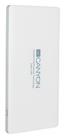 Canyon CNS-TPBP5W 5000mAh портативті қайта зарядталатын батарея (Ақ)