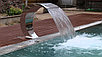 Водопад кобра для бассейна 1100 x 500 мм (Толщина металла 2 мм), фото 4