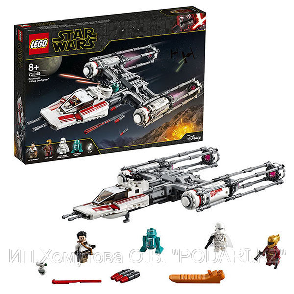 LEGO Star Wars 75249 Конструктор ЛЕГО Звездные войны Звёздный истребитель Повстанцев типа Y