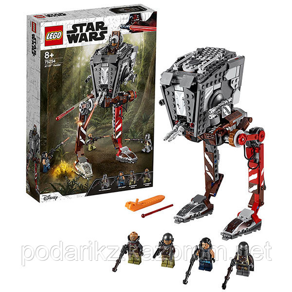 LEGO Star Wars 75254 Конструктор ЛЕГО Звездные войны Диверсионный AT-ST