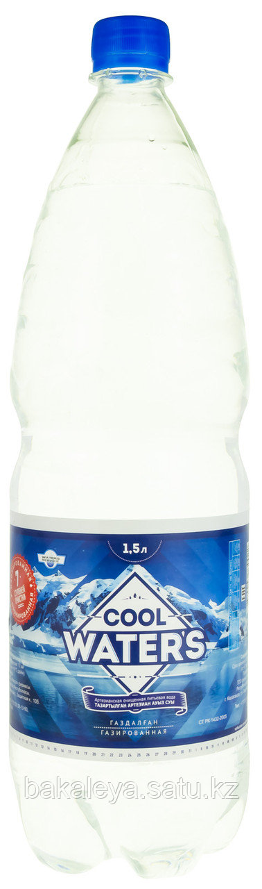 Вода с/г «Cool Waters» 1,5 л