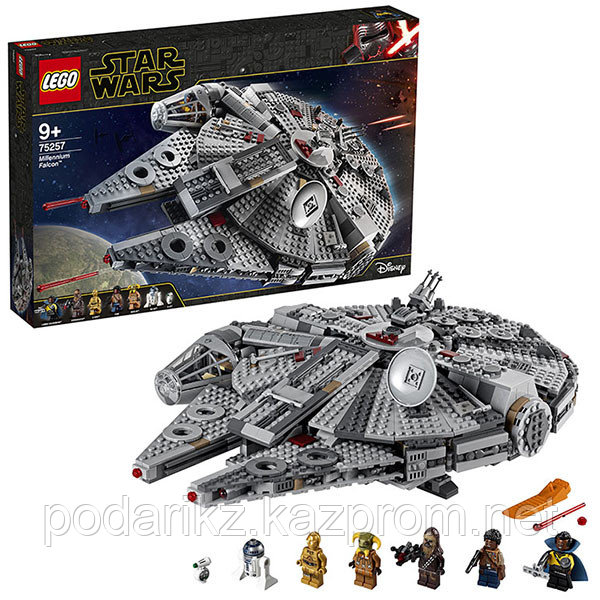 LEGO Star Wars 75257 Конструктор ЛЕГО Звездные войны Сокол Тысячелетия