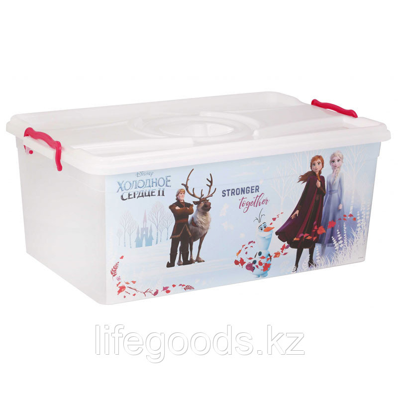 Контейнер "Холодное сердце 2" (с крышкой), 40л, М7783