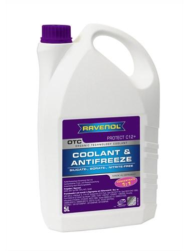 Антифриз RAVENOL -80ºC OTC - Protect C12+ Concentrate (красный) 5 литров - фото 1 - id-p75796670