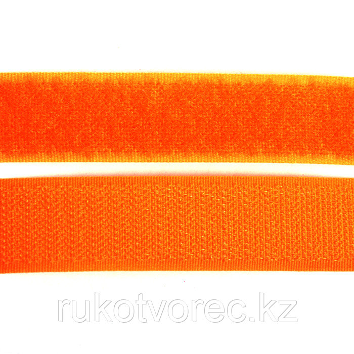 Липучка 25 мм,пришивная,хаки оранжевая - фото 2 - id-p75799885