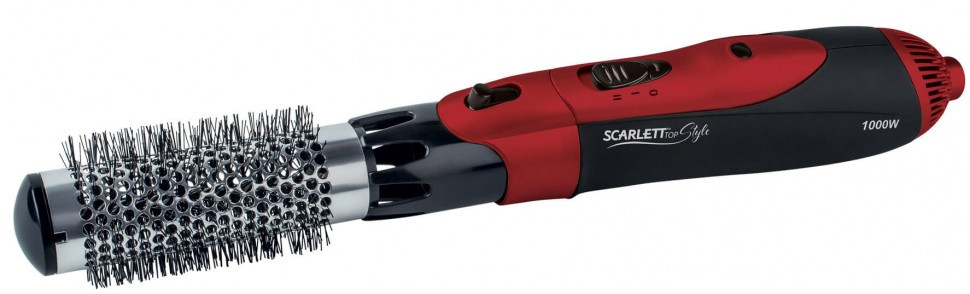 Фен-щетка Scarlett SC-HAS73I10 красный