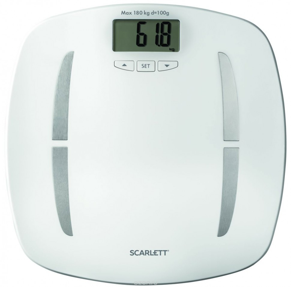 Весы напольные Scarlett SC-BS33ED80 белый