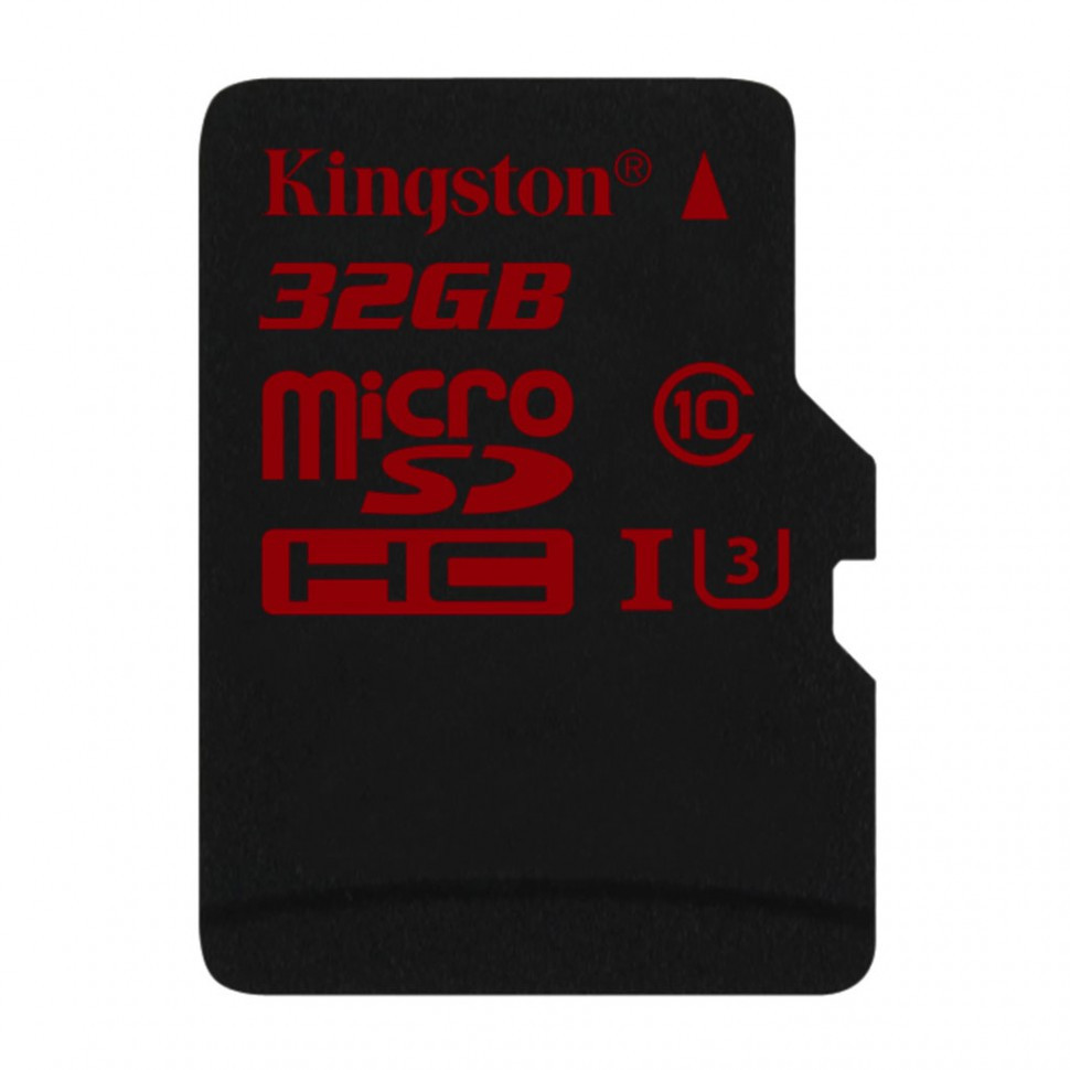 Карта памяти MicroSD 32GB Class 10 U3 Kingston SDCA3/32GB