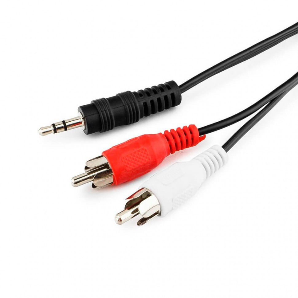 Кабель аудио Cablexpert CCA-458, джек3.5 / 2xRCA, 1.5м