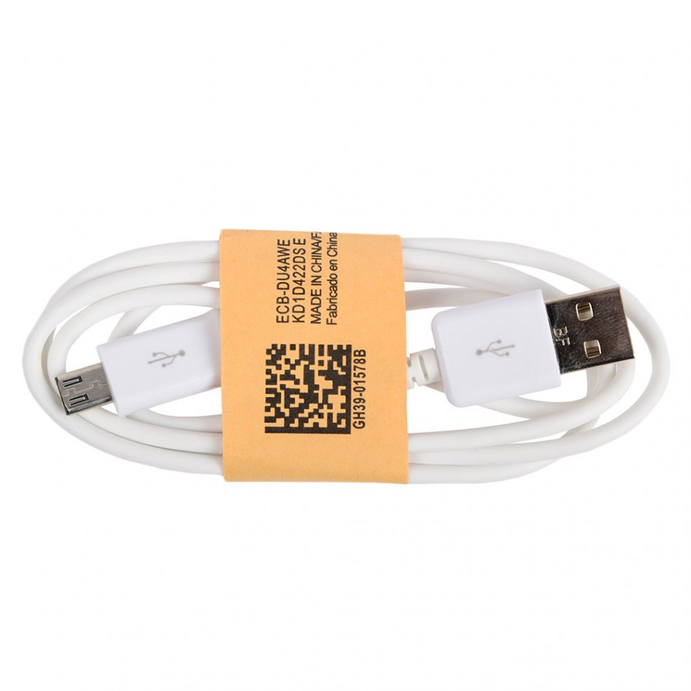 Кабель Ritmix RCC-110 MicroUSB-USB белый