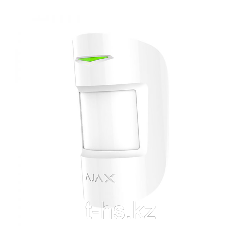 MotionProtect Plus white Датчик движения с микроволновым сенсором и с иммунитетом к животным