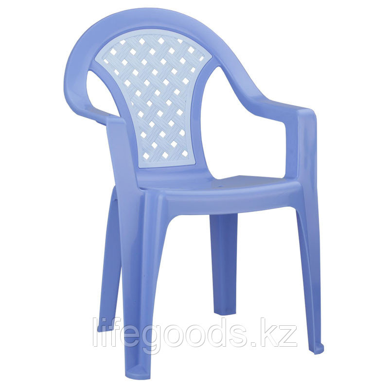 Кресло детское "Плетёнка", Синий, М2606