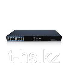 UTEPO UTP7216E-POE-L2 Коммутатор 16-портовый управляемый PoE+4 uplink порта