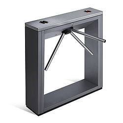 PERCo-TTD-03.2G Турникет тумбовый эл/мех. без планок (темно-серый)