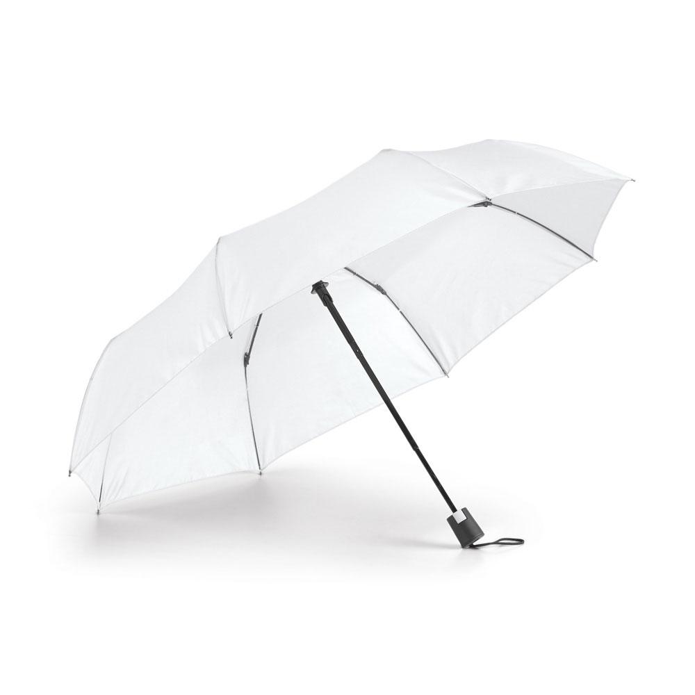 Компактный зонт 3 сложения Белый - фото 1 - id-p75814907