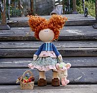 Авторская кукла ,серия " Деревенская барышня", фото 1