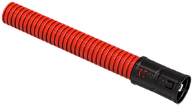 Труба гофрированная двустенная ПНД d=40мм красная (50м) ИЭК