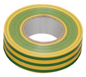 Изолента 0,13*15 мм желто-зеленая 20 метров ИЭК