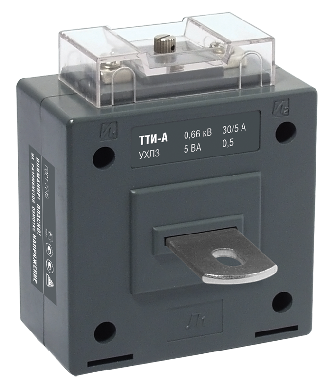 Трансформатор тока ТТИ-А 5ВА класс 0,5 300/5 - фото 1 - id-p75500827