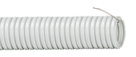 Труба гофрированная ПВХ d 32 с зондом (25 м) ИЭК