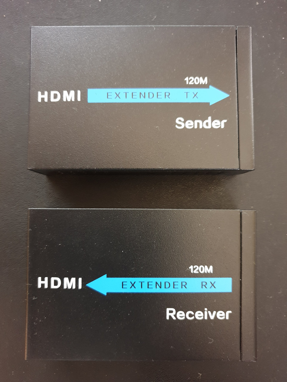 Усилитель сигнала HDMI кабелем CAT5/6  до 120 метров EXTENDER over Ethernet IR