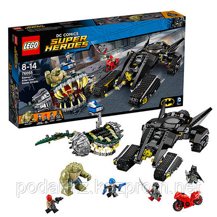 LEGO Super Heroes 76055 Конструктор ЛЕГО Супер Герои Бэтмен: Убийца Крок