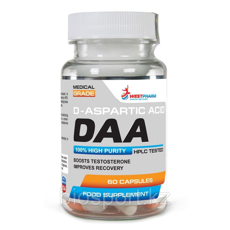 Тестостероновый бустер DAA. D-aspartic acid